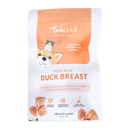 Taki Duck Breast Grain-Free Freeze-Dried Treats For Cats & Dogs 70g