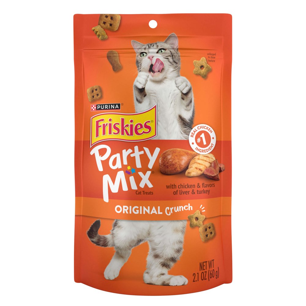 Friskies Party Mix Original Crunch Cat Treats 60g Kohepets