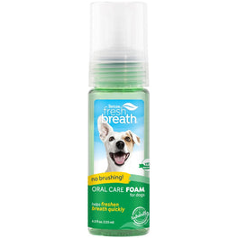 15% OFF: Tropiclean Fresh Breath Oral Care Foam 4.5oz