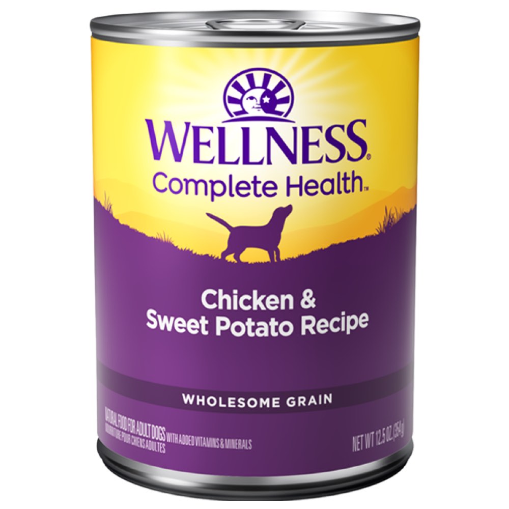 Wellness Complete Health Chicken Sweet Potato Canned Dog Food