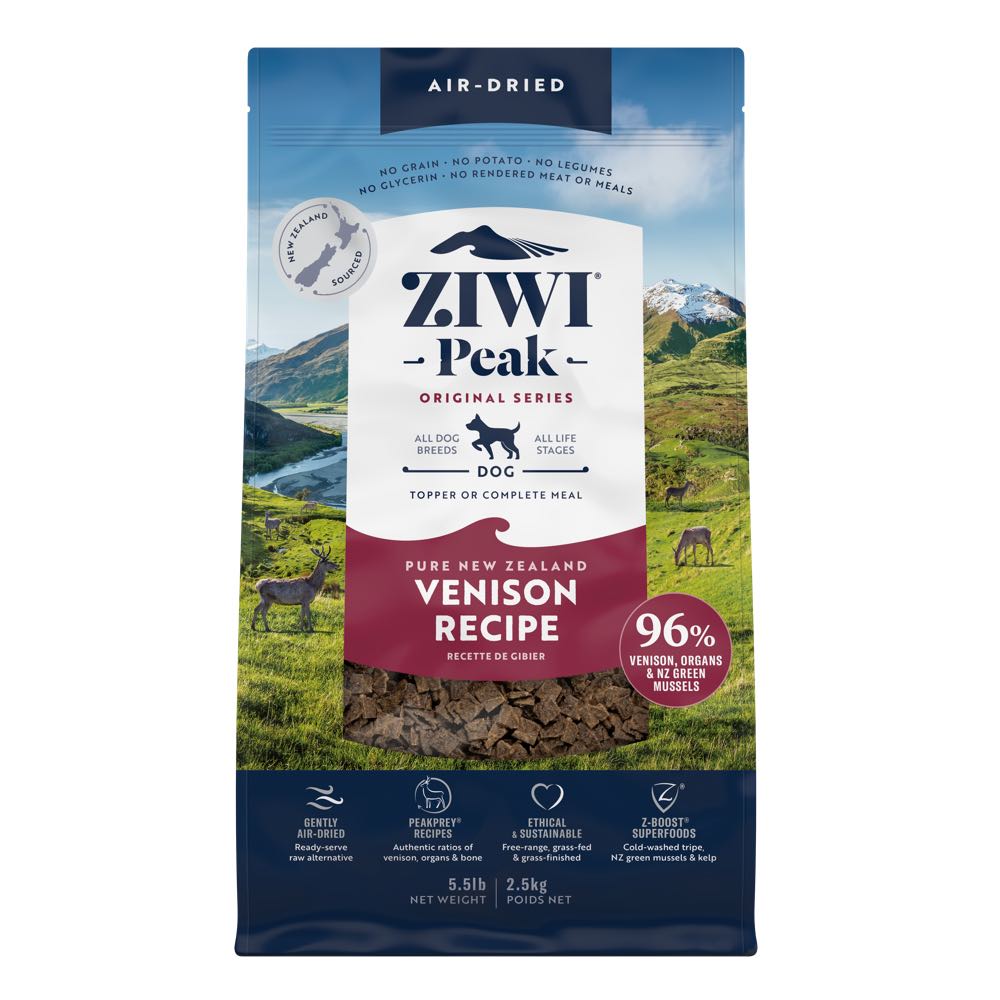 ZiwiPeak Air-Dried Venison Dog Food | Kohepets