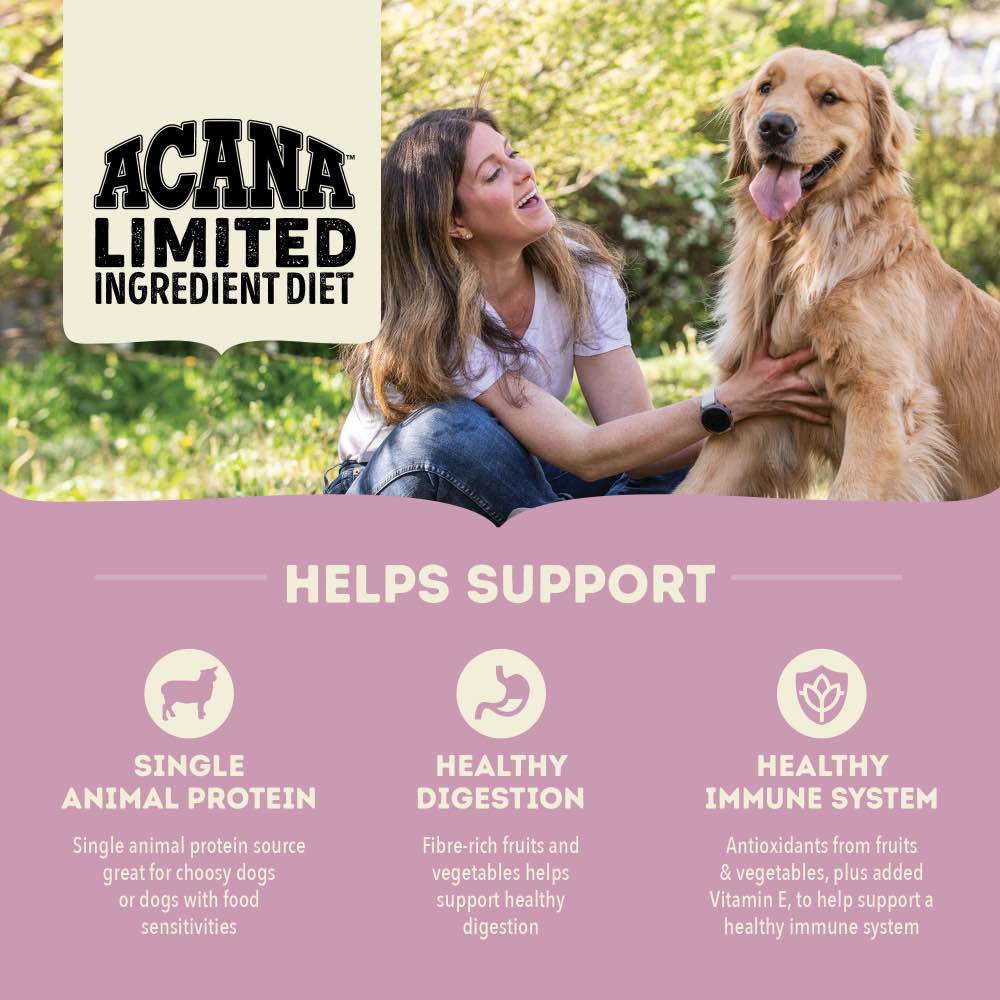 ACANA Singles Grass-Fed Lamb Grain-Free Dry Dog Food Kohepets