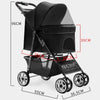 BNDC Pet Stroller 102 For Cats & Dogs (Black)