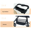 BNDC Pet Stroller 102 For Cats & Dogs (Khaki)