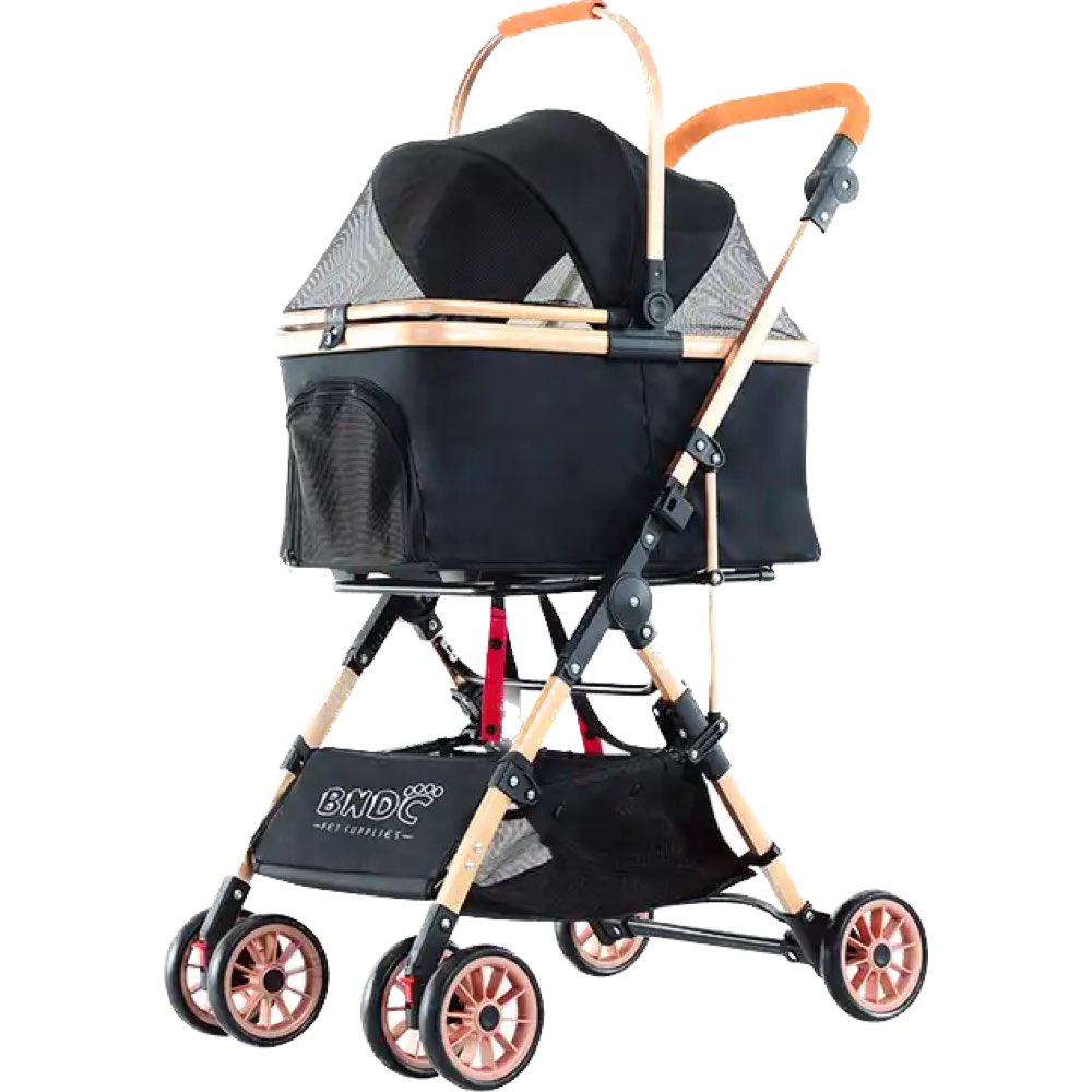 dog stroller singapore BNDC Pet Stroller 103 For Cats & Dogs (Black)
