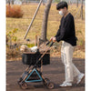 BNDC Pet Stroller 103 For Cats & Dogs (Black)