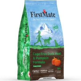 FirstMate Cage-Free Duck Meal & Pumpkin Grain-Free Dry Dog Food