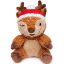 15% OFF: FuzzYard Christmas Rosco Reindeer Plush Dog Toy (Small)