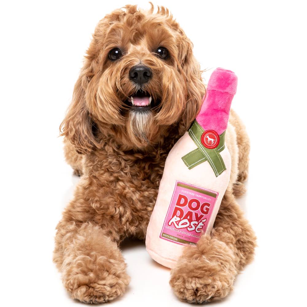 FuzzYard Dog Day Rose Plush Dog Toy | Kohepets FuzzYard Dog Day Rose Plush Dog Toy | Kohepets