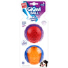 GiGwi Squeaky Ball Dog Toys 2-Pack (Large)