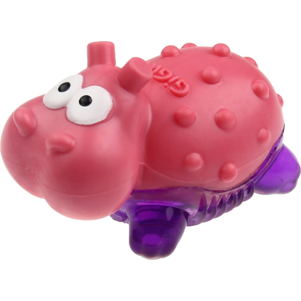 Gigwi Suppa Puppa Hippo Tpr Dog Toy