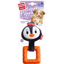 GiGwi Suppa Puppa TPR Ring Plush Dog Toy (Penguin)
