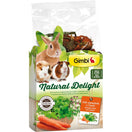 Gimbi Natural Delight Aromatic Herbs & Carrots Treats For Small Animals 100g