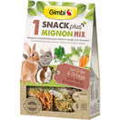 Gimbi Snack Plus Mignon Mix 1 (Herbs & Vegetables) Treats For Small Animals 50g