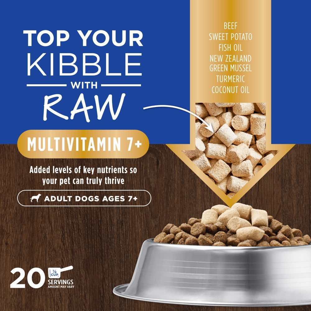 Instinct Raw Boost Mixers Multivitamin 7+ Beef Grain-Free Adult