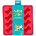 Messy Mutts Framed Silicone Dog Treat Making Mold (12 Bones, Watermelon)