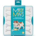 Messy Mutts Silicone Bake & Freeze Dog Treat Maker (15 Small Bones, Clear)