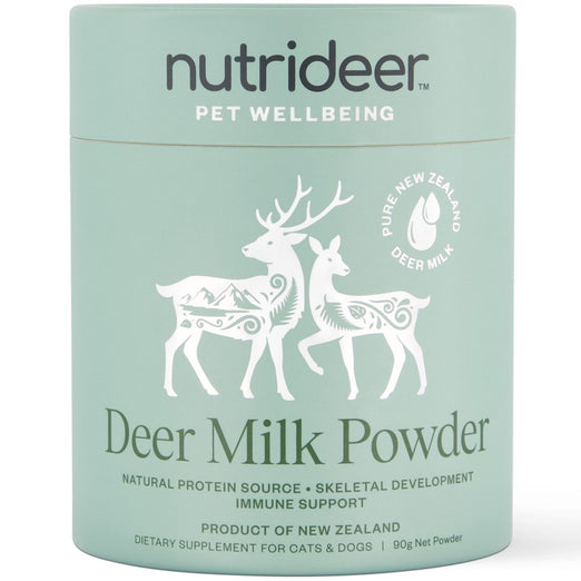 Nutrideer Deer Milk Powder Freeze Dried Supplement For Cats & Dogs 90g