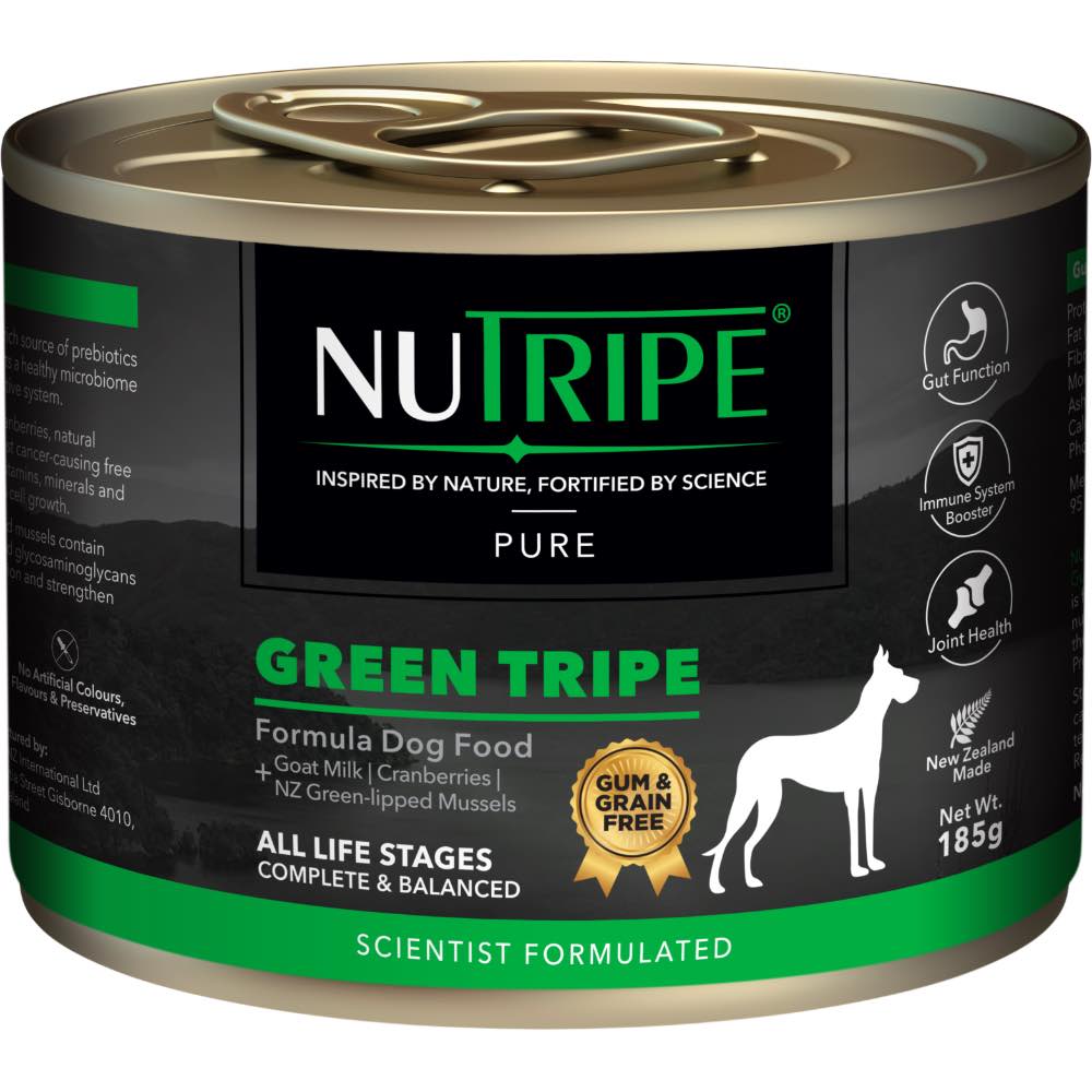 Nutripe Pure Green Tripe Gum Grain-Free Canned Dog Food Kohepets
