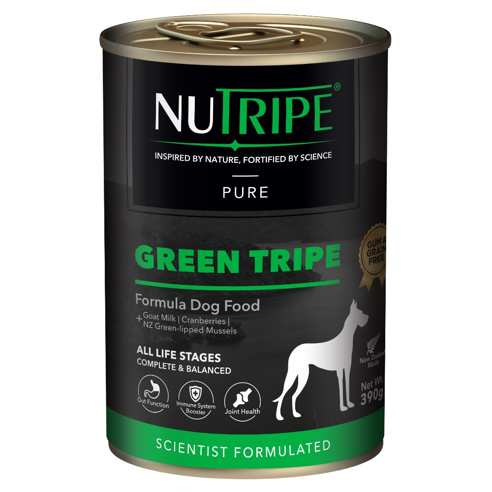Nutripe Pure Green Tripe Gum Grain-Free Canned Dog Food Kohepets