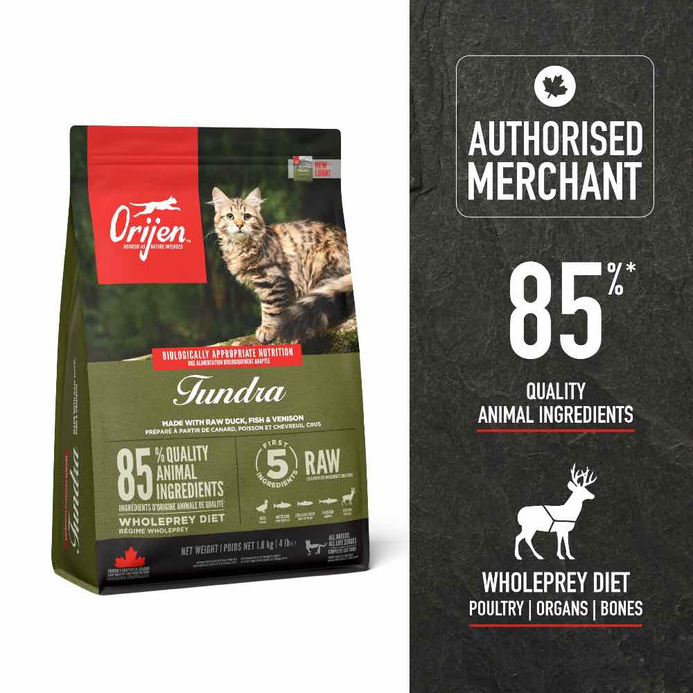 Animal Ingredients Orijen Tundra Dry Cat Food Orijen Tundra Dry