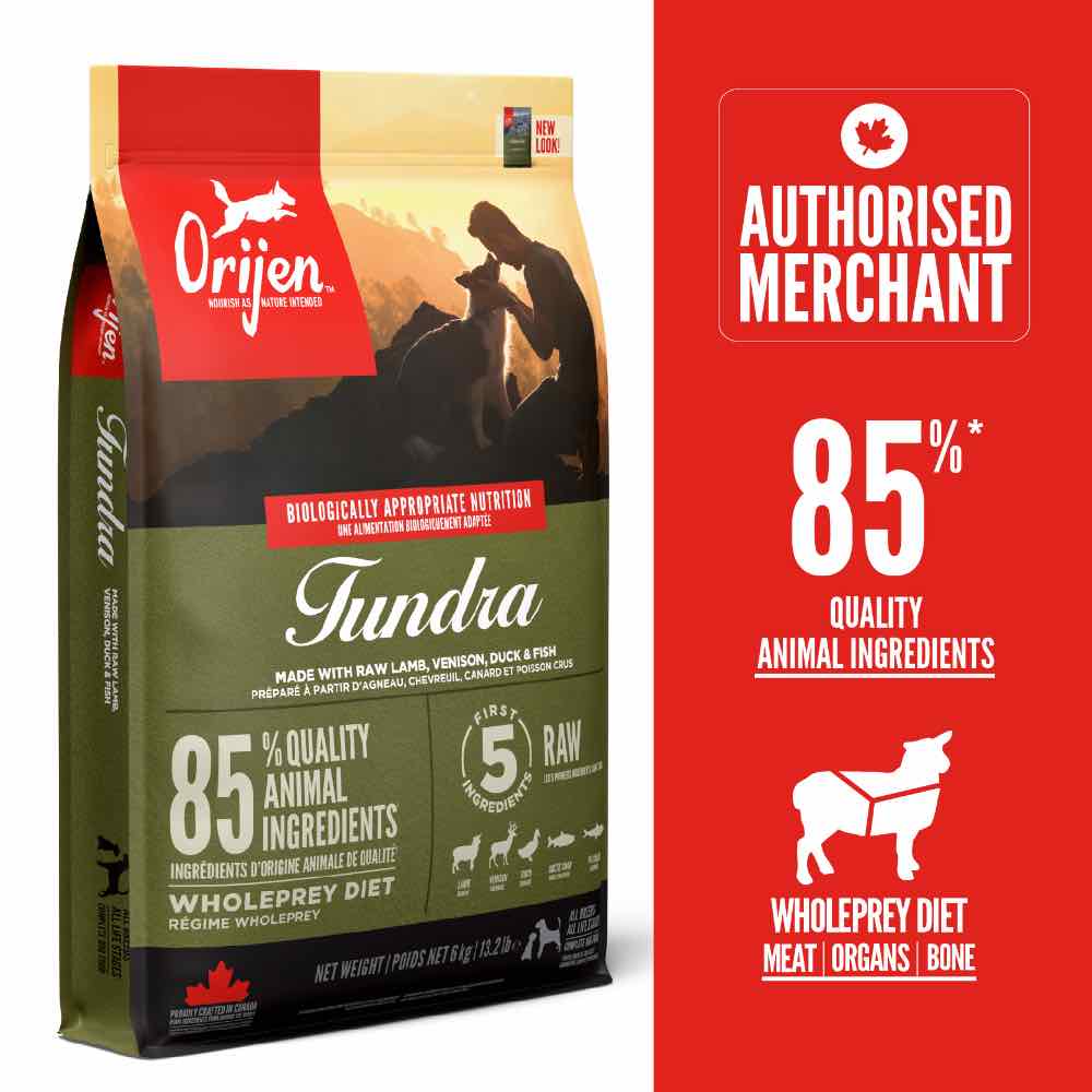 UP TO 44% OFF': ORIJEN Tundra Grain-Free Dry Dog Food Kohepets