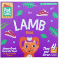 PetCubes Raw Lamb Frozen Cat Food 1.28kg