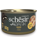 Schesir After Dark Chicken in Broth Grain-Free Adult Canned Cat Food 80g
