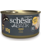 Schesir After Dark Chicken Pate Grain-Free Adult Canned Cat Food 80g