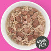 Schesir After Dark Chicken With Ham in Broth Grain-Free Adult Canned Cat Food 80g