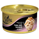 $10 OFF 24 cans: Sheba Tuna & Salmon In Gravy Adult Canned Cat Food 85g x 24