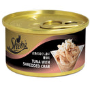 $10 OFF 24 cans: Sheba Tuna With Shredded Crab Adult Canned Cat Food 85g x 24