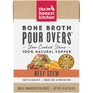 15% OFF: The Honest Kitchen Bone Broth Pour Overs Beef Stew Grain-Free Dog Food Topper 5.5oz