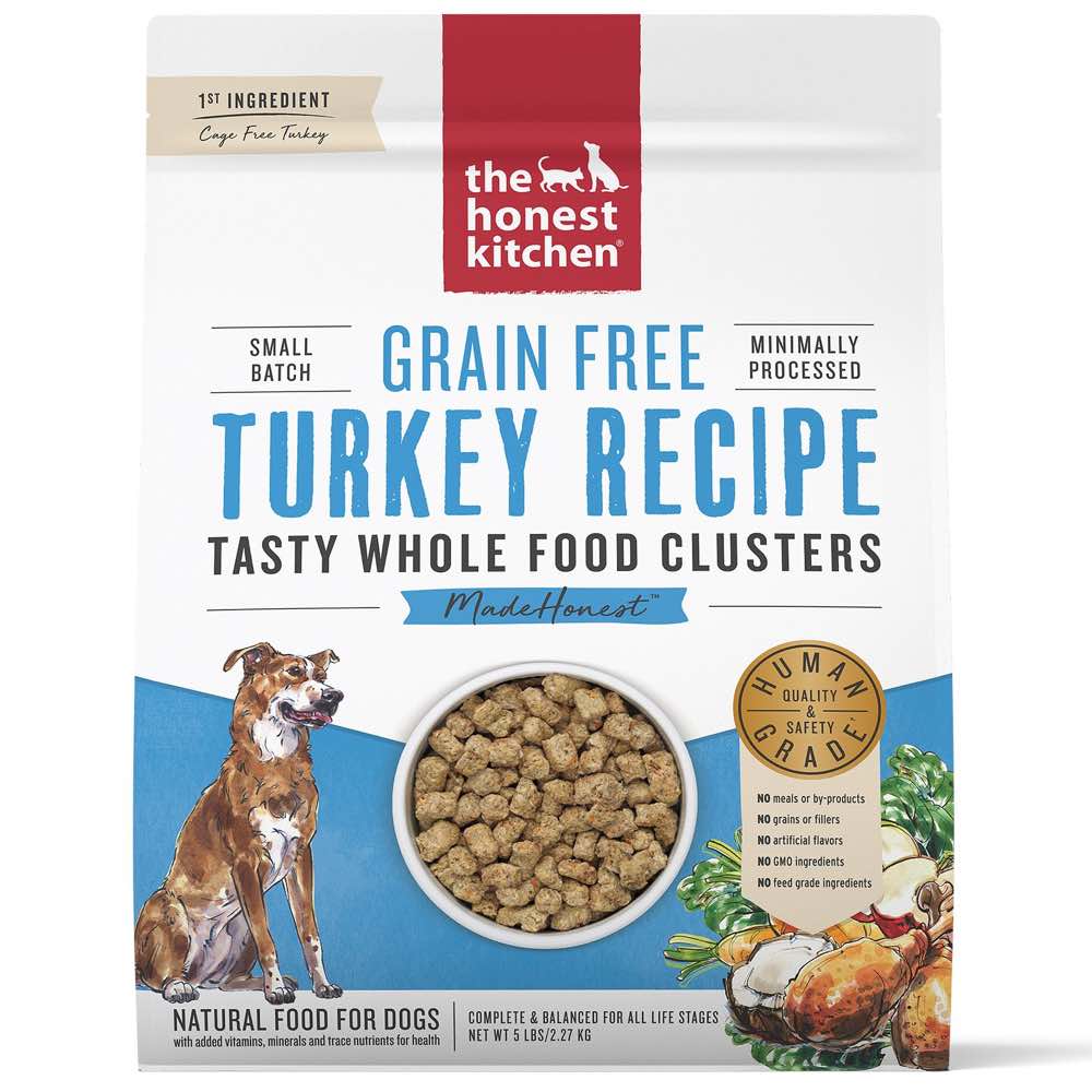 The Honest Kitchen Whole Food Clusters Turkey Grain-Free Dry Dog