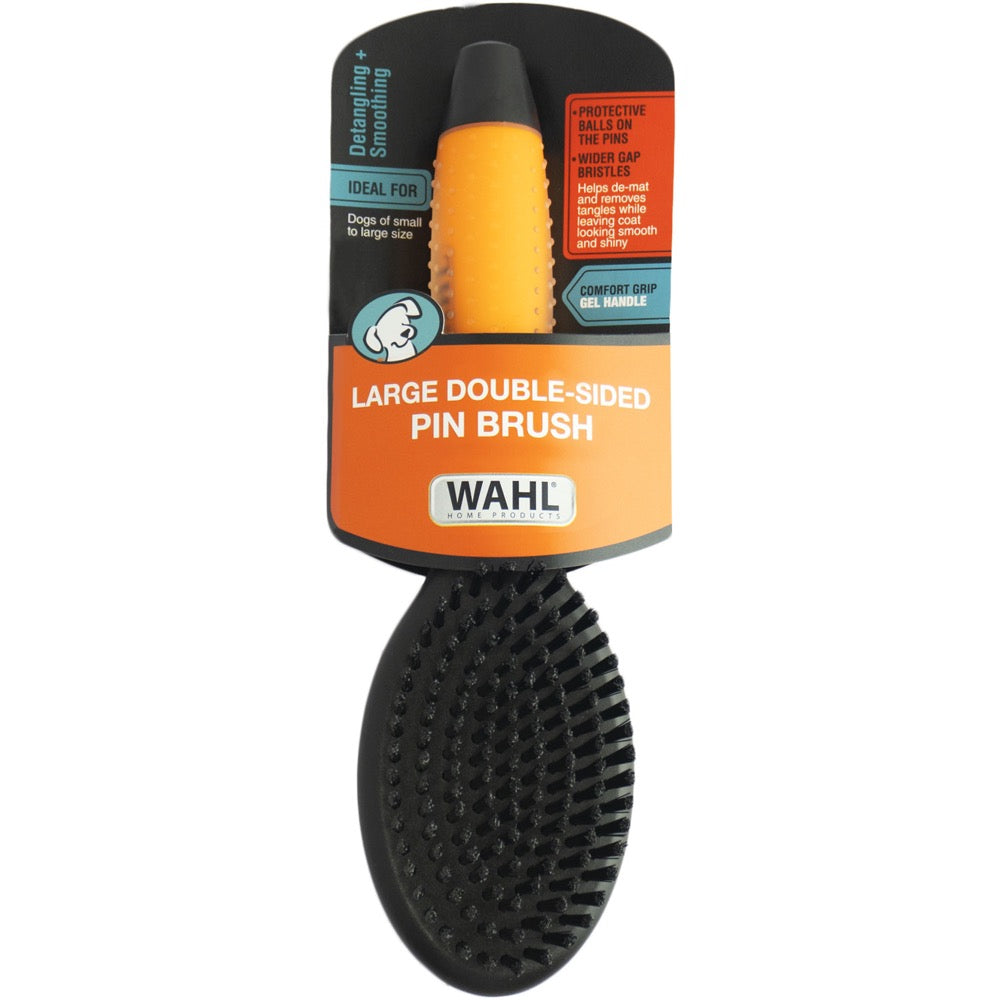 Wahl Large DoubleSided Pin Dog Brush Kohepets