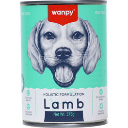 12 FOR $27: Wanpy Lamb Canned Dog Food 375g x 12