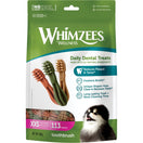 Whimzees Toothbrush Extra Extra Small Grain-Free Dental Dog Treats 113pc