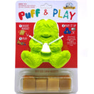 Yeti Dog Chew Puff & Play Hangry Yeti Dog Toy (Green)