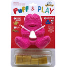 Yeti Dog Chew Puff & Play Hangry Yeti Dog Toy (Pink)