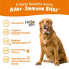 10% OFF: Zesty Paws Aller-Immune Bites Peanut Butter Flavor Dog Supplement Chews 90ct