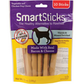 SmartBones SmartSticks Bacon and Cheese Dog Chews 10pc - Kohepets