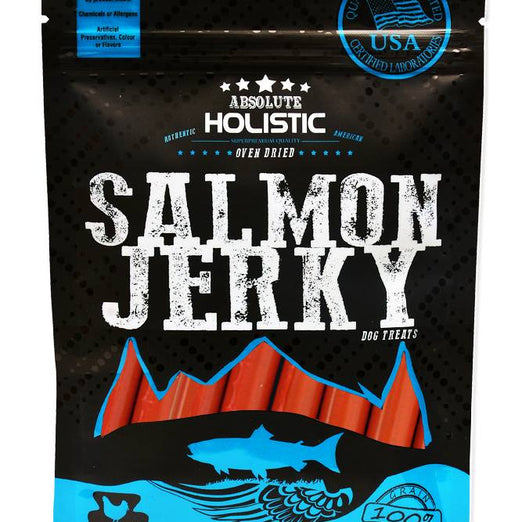 Absolute Holistic Grain-Free Salmon Sausage Roll Dog Treat 200g - Kohepets
