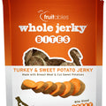 Fruitables Whole Jerky Bites Turkey & Sweet Potato Jerky Dog Treats 5oz - Kohepets