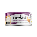 Loveabowl Chicken Snowflakes In Broth With Barramundi Canned Cat Food 70g