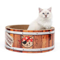 Catit Play Pirates Barrel Cat Scratcher 42cm - Kohepets