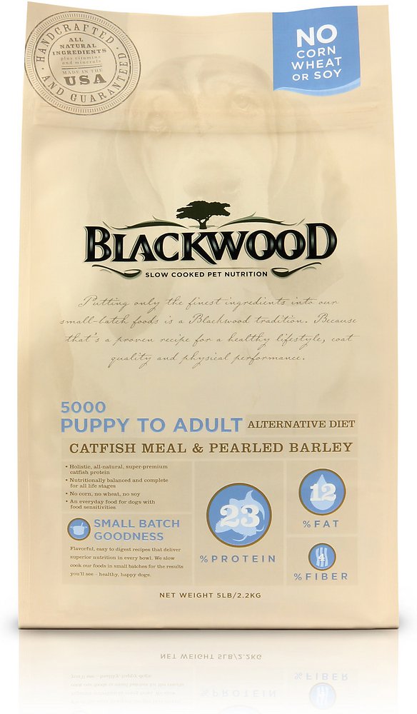 Blackwood Catfish Meal Pearled Barley Dry Dog Food Kohepets