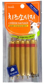 Bow Wow Cheese Sausage Dog Treat 50g - Kohepets