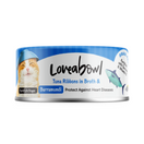 Loveabowl Tuna Ribbons In Broth With Barramundi Canned Cat Food 70g