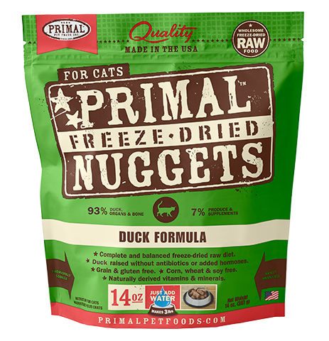 Primal Freeze Dried Feline Duck Formula Cat Food - Kohepets