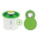 Catit Flower Drinking Fountain with Peanut Placemat 3L